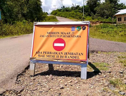 Ruas Jalan Nggorang – Benteng – Lemes Ditutup Mulai Hari Ini