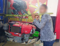 Polisi Kembali Amankan Pelaku Baru Pencuri Mesin Traktor di Mabar