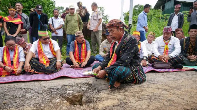 Bupati Agas Kebut Pekerjaan Jalan Jelang Festival Kopi Lembah Colol