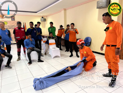 Basarnas Maumere & Tagana Latihan Mitigasi Bencana