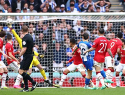 MU Melaju ke Final Piala FA 2022/2023 Usai Menang Adu Penalti atas Brighton & Hove Albion