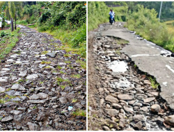 Dear Pemda Manggarai, Jalan Buruk Rupa di Cibal Butuh Perhatian Serius Saat Ini