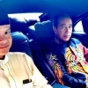 Ganjar Pranowo Satu Mobil dengan Presiden Jokowi dari Batu Tulis