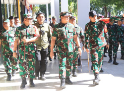 Panglima TNI & Pangdam Udayana Tinjau Kesiapan Venue KTT ASEAN