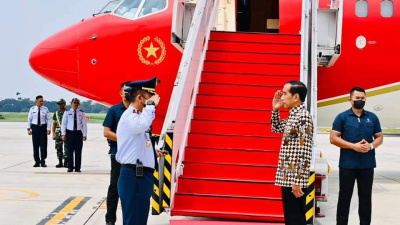 Presiden Joko Widodo Bertolak ke Labuan Bajo