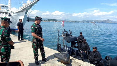 Pimpinan Negara ASEAN Joy Sailing di Labuan Bajo