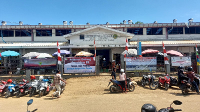 Pedagang Pasar Rakyat Batu Cermin Tidak Sabar Tunggu Presiden Jokowi