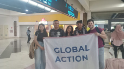 2 Pelajar SMAK Loyola Terbang ke Jakarta, Seluruh Biaya Ditanggung Global Action