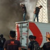 Peringati Hari Buruh, GEPMAR Blokade Jalan di Kota Makassar