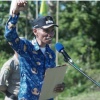 Upacara Hardiknas & O2SN di Pulau Nuncung Danau Sano Nggoang