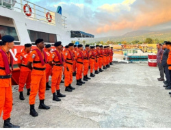 42 Personel Rescue Basarnas Maumere Terjun ke Labuan Bajo Siaga SAR KTT ASEAN