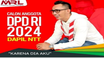 Maksimus Ramses Lalongkoe Calon Senator Muda NTT Menuju Kursi DPD RI