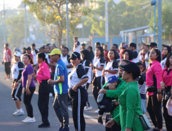 Kapolres Lembata Buka Car Free Day Songsong HUT ke-77 Bhayangkara