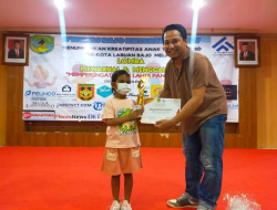 Septiani Ristela Suhardi Juara Favorit Lomba Mewarnai dan Menggambar