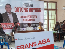 Dr. Frans Lara Aba Deklarasikan Diri sebagai Calon Gubernur NTT