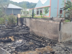 Kebakaran, Rumah Janda Beranak Empat di Labuan Bajo Rata dengan Tanah