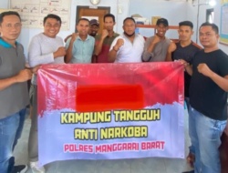 Polres Mabar Bentuk Kampung Tangguh Bebas Narkoba di Labuan Bajo