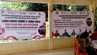 KPA Mabar Gelar Lomba Pidato dan Cerdas Cermat Tentang HIV/AIDS