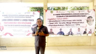 Bupati Mabar : Pelajar dan Generasi Muda Harus Jadi Pewarta HIV AIDS