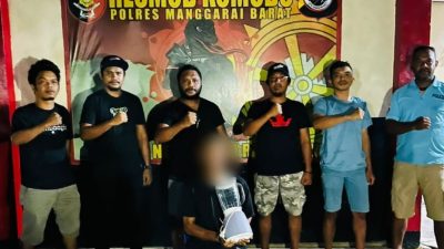 Polisi Tangkap Mantan Satpam SMK Stella Maris Labuan Bajo