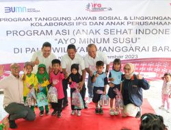 IFG Mengadakan Gerakan Anak Sehat Indonesia di Labuan Bajo