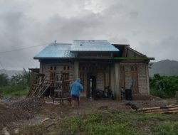 Terjangan Angin Kencang Menghantam Rumah Warga di Kecamatan Cibal