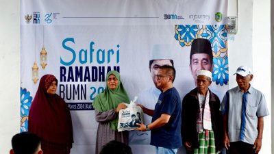 Safari Ramadhan 2024, InJourney Gelar Pasar Sembako Murah di Desa Golo Mori dan Warloka, NTT