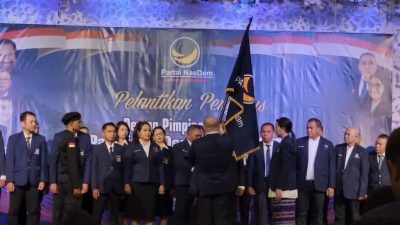 Edistasius Endi Resmi Dilantik Jadi Ketua DPW Partai Nasdem NTT