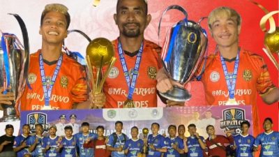 PS Batu Tiga Sabet Gelar Juara Bupati Mabar Cup 2024 dalam Laga Dramatis