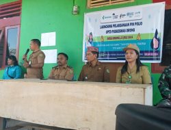 Pemcam Welak Gelar Launching PIN Polio di Desa Orong