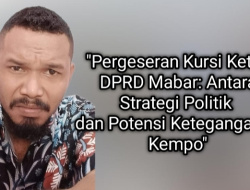 Lorens Logam : Pergeseran Kursi Ketua DPRD Mabar Berpotensi Meresahkan Orang Kempo