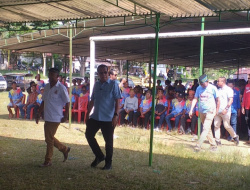 Pilgub NTT, Melki Laka Lena Disambut Antusias Oleh Ratusan Masa Pendukung di Cibal