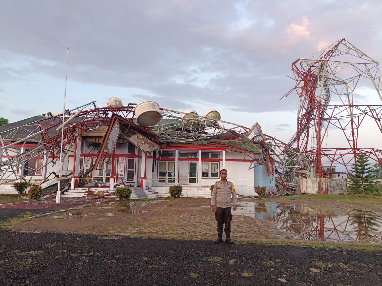 Ini Tanggapan Pihak Telkomsel Pasca Tower Ambruk