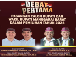 Debat Perdana Pilbup Manggarai Barat 2024, Mario-Richard vs Edi-Weng Adu Gagasan