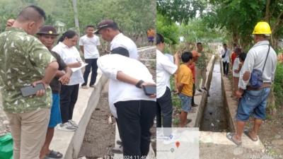 Memastikan Proyek Infrastruktur di Dapil 1 Manggarai Barat Berkualitas, Hasanudin Langsung Tinjau Proyek ke Desa-Desa