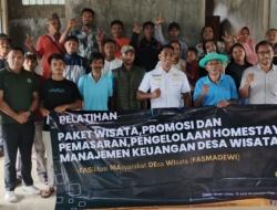 Fasmadewi Disparekrafbud Mabar Untuk Penguatan Kapasitas Pengelola Desa Wisata