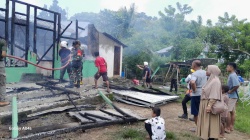 Rumah dan Uang Ratusan Juta Hangus Terbakar, Pemilik Alami Trauma Hingga Dilarikan ke Rumah Sakit