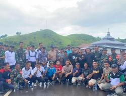 Rayakan HPN di Warloka Pesisir, PWMB Gandeng TNI/Polri dan Pemda Manggarai Barat