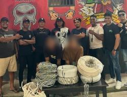 Dua Buruh Bangunan di Labuan Bajo Dibekuk Polisi Usai Curi Kabel Tembaga