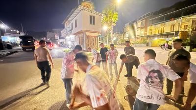 Nekat Konvoi, Pelajar di Labuan Bajo Dihukum Bersihkan Jalan Raya