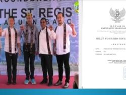 Dugaan Mafia Tanah Keranga, Santosa Kadiman Groundbreaking Hotel di Lahan Sengketa, Notaris Billy Ginta Buat Akta Diduga Ilegal