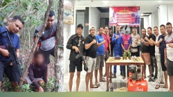 Sempat Kabur ke Hutan Bakau, Nelayan Pembawa Bom Ikan Tak Berkutik Ditangkap Polisi