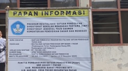 Proyek Revitalisasi SMP Negeri 1 Pacar Diduga Sarat Manipulasi dan Minim Transparansi