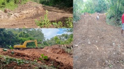 Jalan Tani Desa Mokel Morid Rampung, Petani Kini Tak Lagi Pikul Hasil Panen