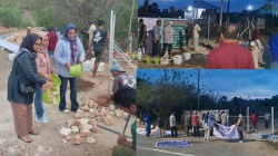Konflik Tanah 3,1 ha di Bukit Keranga Kembali Memanas: Warga Serbu Lahan, Tutup Portal Milik Santosa Kadiman