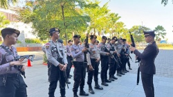 Kesiapsiagaan Sat Pamobvit Polres Mabar Demi Keamanan di Kawasan Wisata Super Premium