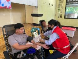 Si Dokkes Polres Manggarai Barat Gelar Aksi Donor Darah Sambut Hari Bhayangkara