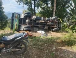 Menuju Waning Cup II, Mobil Rombongan Paci FC Terbalik, Sembilan Pemain Kritis