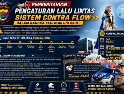 Satlantas Polres Mabar Terapkan Sistem Contra Flow di 8 Titik Vital Labuan Bajo
