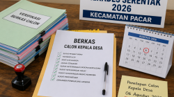 Camat Pacar Ajak Warga Jaga Kondusivitas Jelang Pilkades Serentak 2026, Delapan Desa Siap Tetapkan Calon